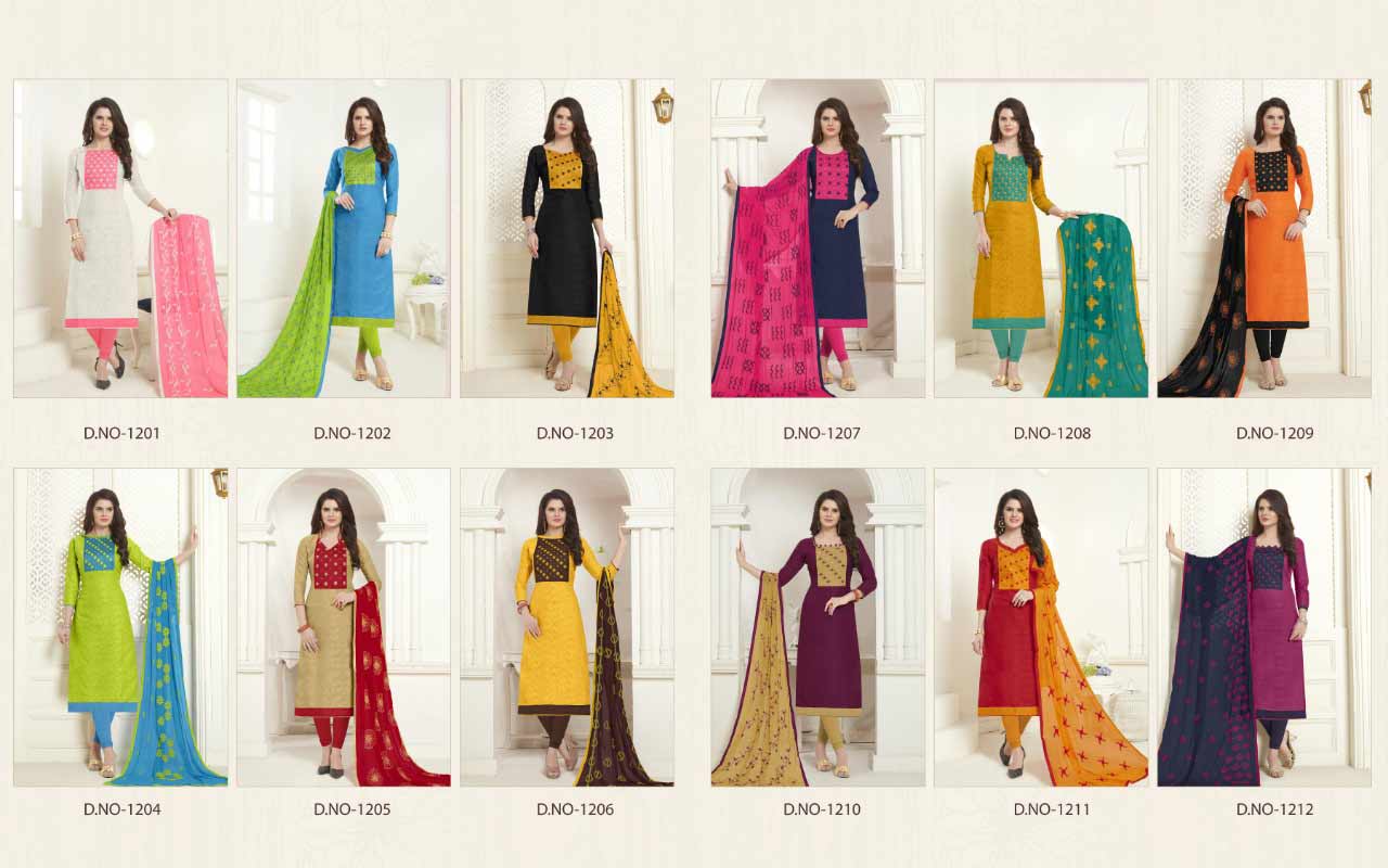 Avantee Vol-1 Cotton Jacquard Wholesale Dresses Avantee Vol-1 Cotton Jacquard Wholesale Dresses